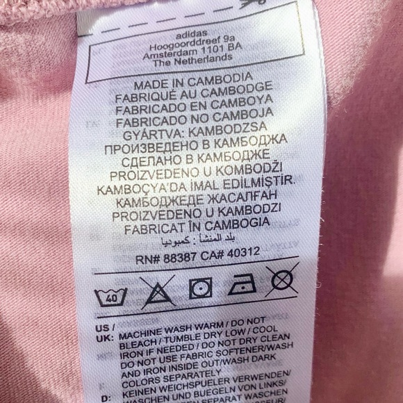 adidas Pink Soft Leggings Size XS - Picture 4 of 4